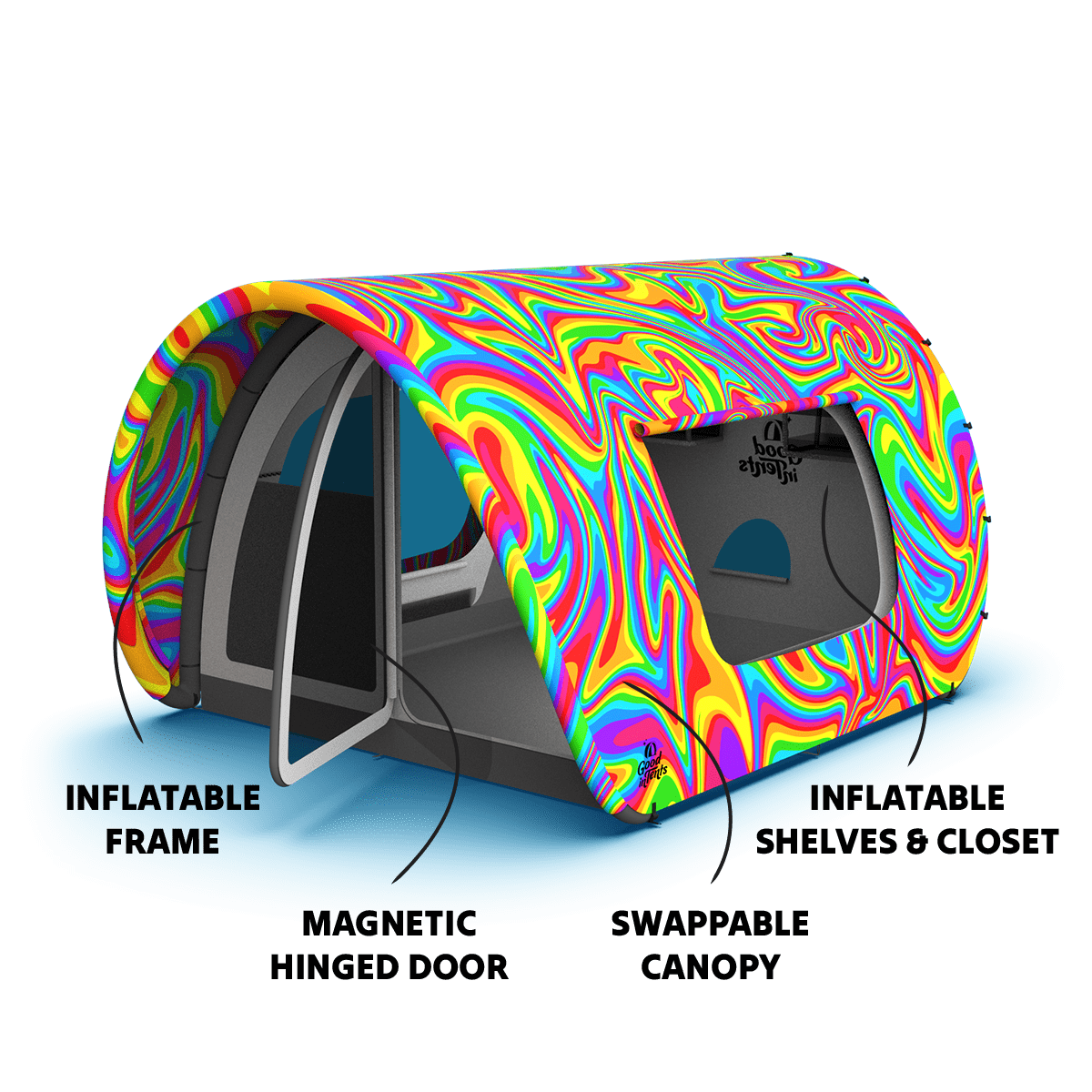 Rainbow Connection ΩTENT Features Image