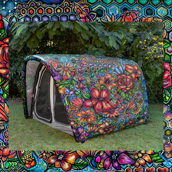 floral tent Kiss From a Rose Omega Tent